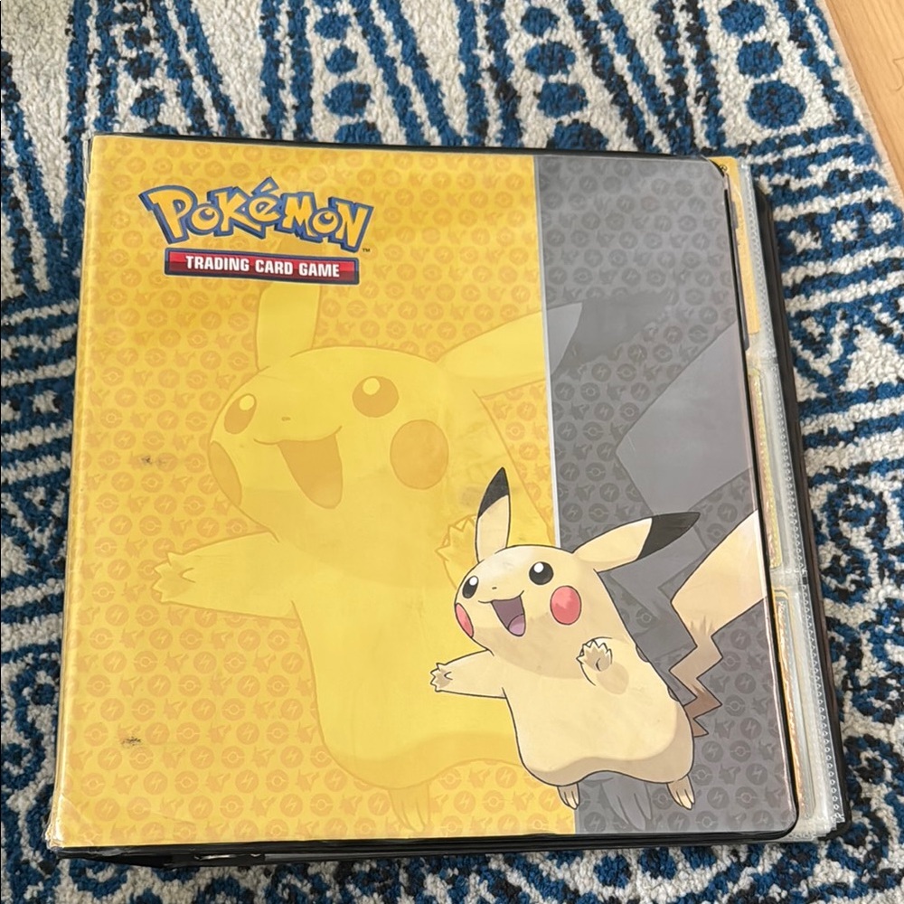 Trading Card Game Binder - 21 pages of cards